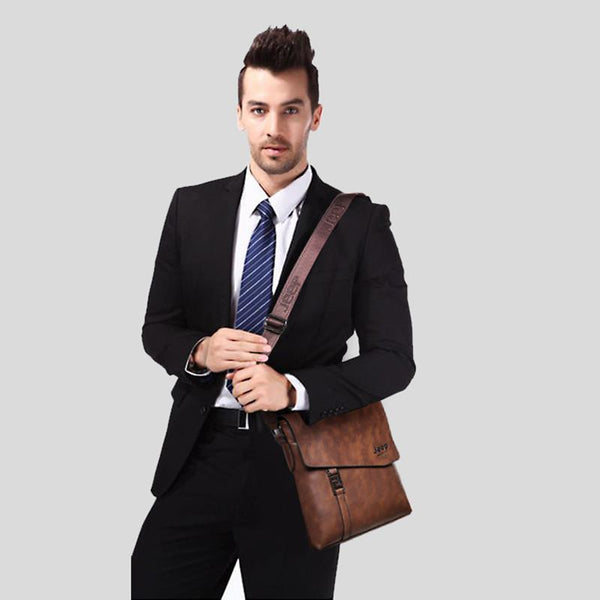 Leather Messenger Bag