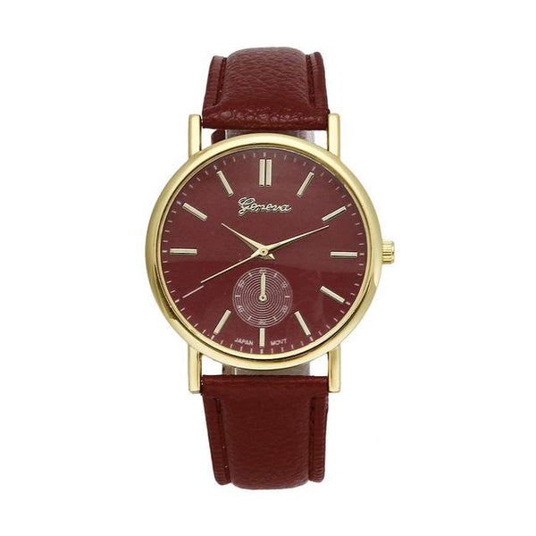 Rose Gold Analog Watch